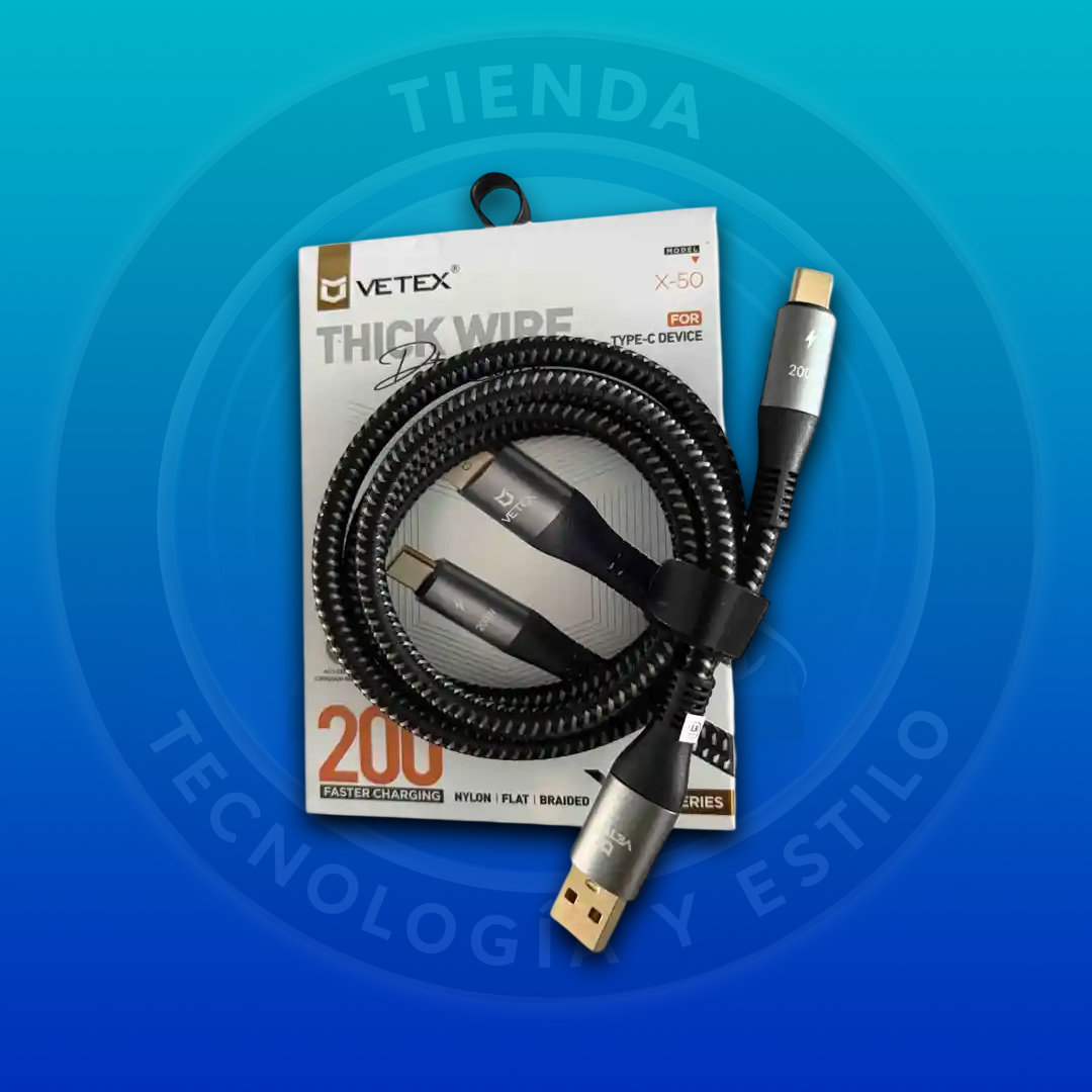 cable datos x50 200w tipo c y micro usb cable datos x50 200w tipo c y micro usb
