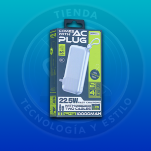 remax 10000mah power bank paquete de batería externa powerbank 22,5 w