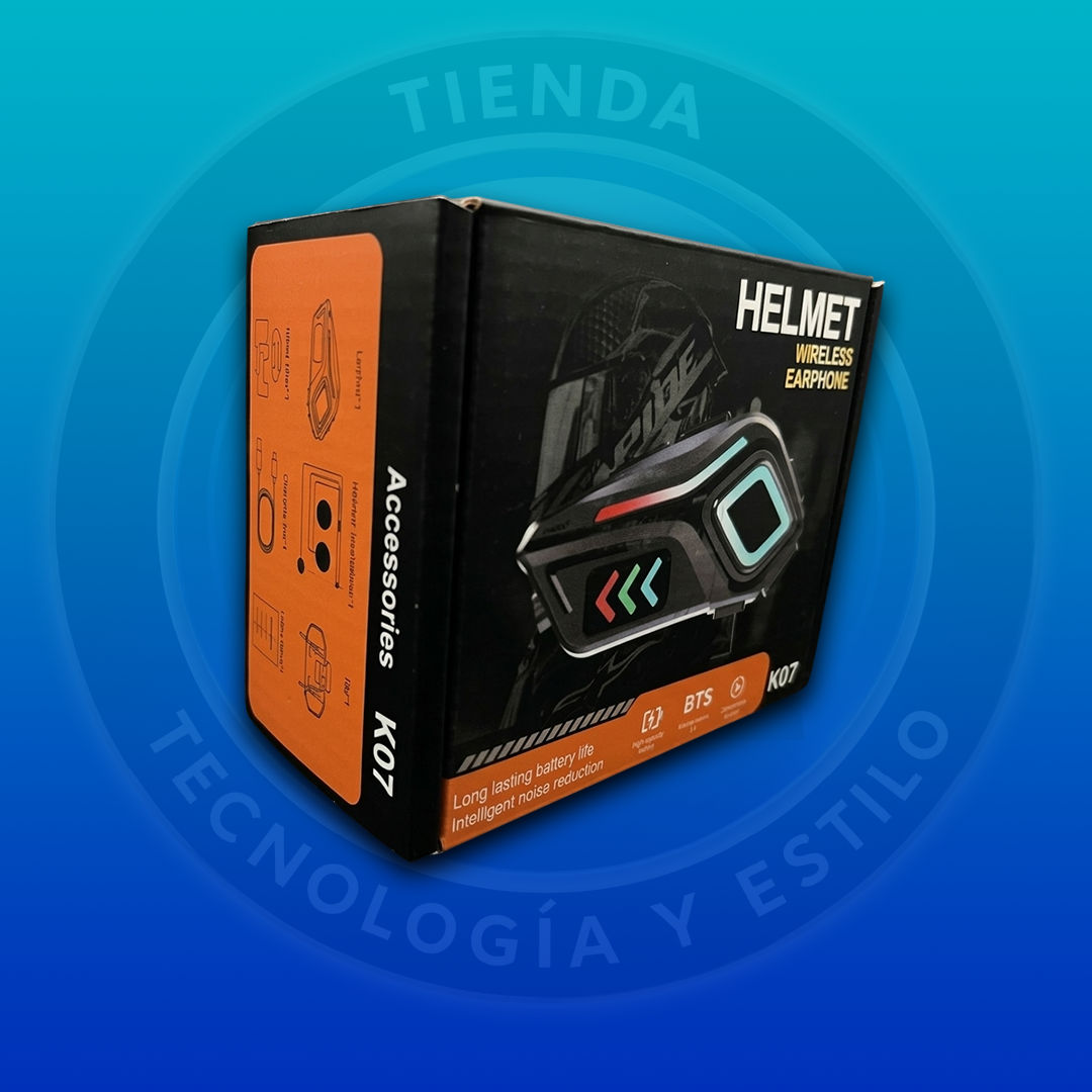 auriculares inalámbricos para casco de motocicleta k07 auriculares inalámbricos para casco de motocicleta k07